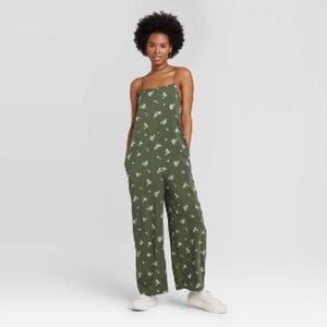 NWT Wild Fable Women's Floral Waistless Jumpsuit